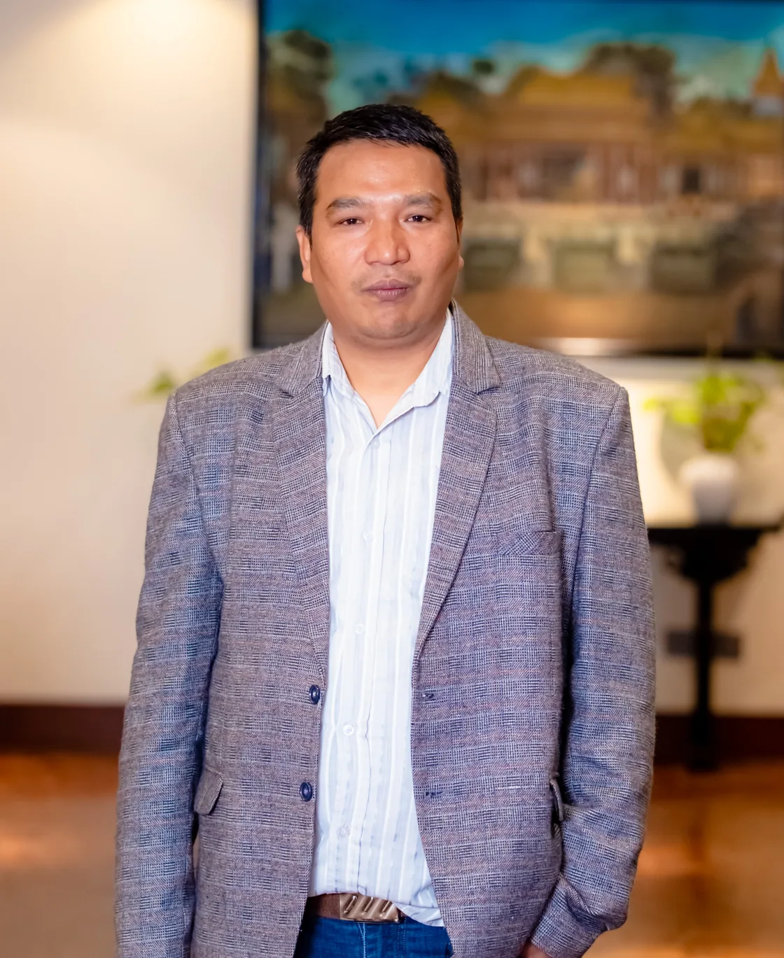 Shivaram, 9-year employee at Novelty Technology